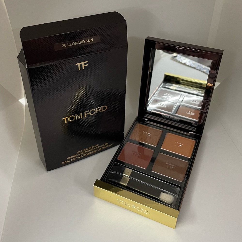 *NEW* Tom Ford eye color quad. Shade Leopard Sun 26.